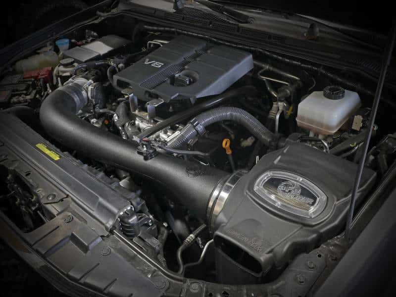 aFe — aFe 20-22 Nissan Frontier V6-3.8L Momentum GT Cold Air Intake System w/ Pro DRY S Filter
Momentum GT Intake - view 8