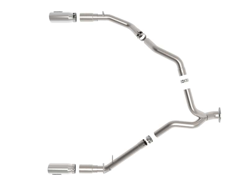 aFe — aFe Large Bore-HD 3in 409SS DPF-Back Exhaust System w/ Polished Tip RAM 1500 20-21 V6-3.0
DPF-Back Exhaust - view 5