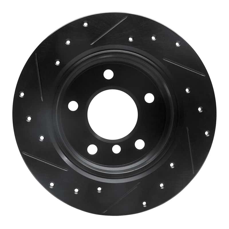 R1 Concepts — R1 03-06 BMW Z4 Rear Right Drilled & Slotted Black Brake Rotor
R1 Brake Rotor Drill - view 5