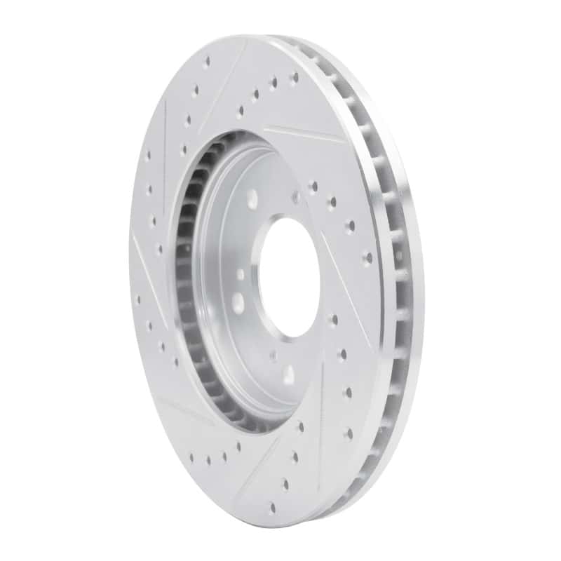 R1 Concepts — R1 91-96 Acura NSX Front Right Drilled & Slotted Silver Brake Rotor
R1 Brake Rotor Drill - view 4