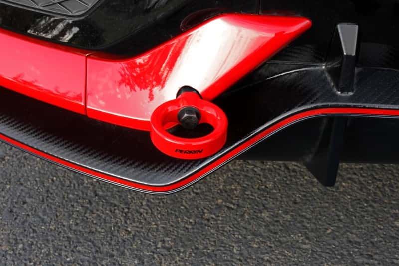 Perrin Performance — PERRIN 17-21 Honda Civic Si/Type R/Touring/Hatchback Tow Hook Kit Rear - Red
paPHP-BDY-251RD - view 8