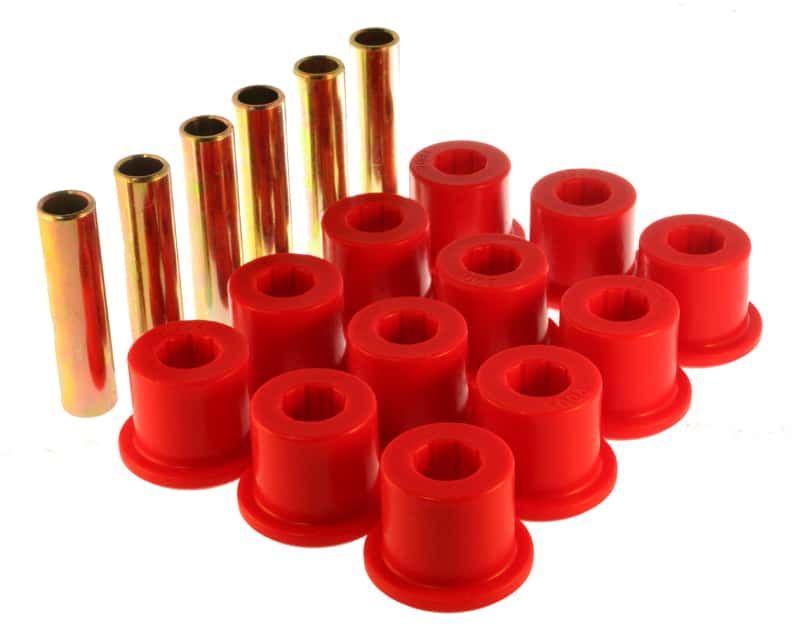 Energy Suspension — Energy Suspension GM 2 & 4 X Rear Spring Bushing - Red
Leaf Spring Bushing - view 3