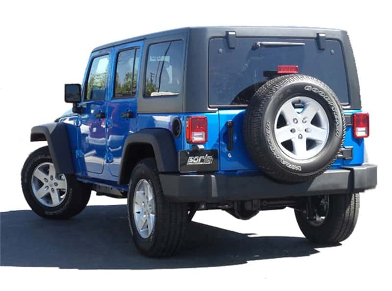 Borla — Borla 12-15 Jeep Wrangler 3.6L V6 Auto/Manual Trans Turndown Tip Dual Left Rear Exit Exhaust
Cat-Back System
ExhstSysKt - view 6