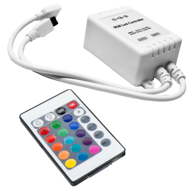 ORACLE Lighting — Oracle 06-10 Volkswagen Jetta SMD HL - Chrome - ColorSHIFT w/ Simple Controller - view 3