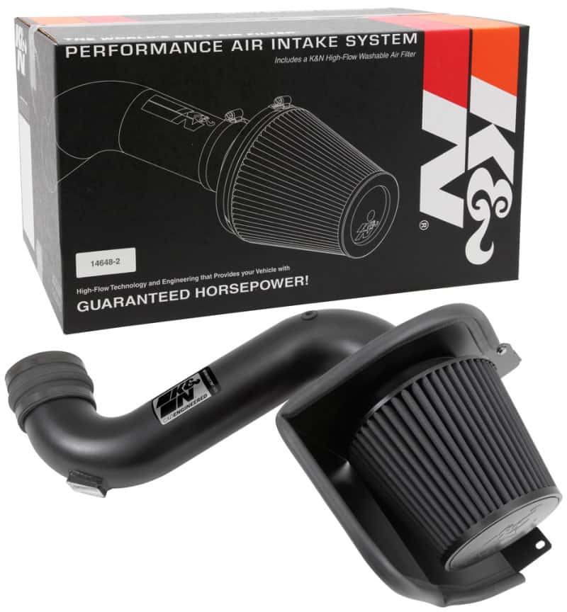 K&N Engineering — K&N 07-10 GMC Sierra 2500/3500 6.6L V8 Blackhawk Performance Intake Kit
Performance Air Inta
Air Intake System - view 14