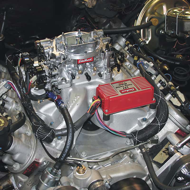 Edelbrock — Edelbrock SBC LS1 Carbureted Manifold
MANIFOLD - view 9
