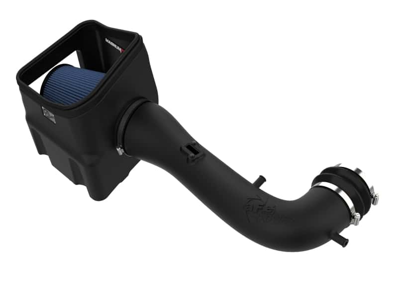 aFe — aFe MagnumFORCE Intake Stage-2 Pro 5R 14-19 GM Silverado/Sierra 1500 V8-5.3/6.2L
Magnum FORCE Intake - view 3