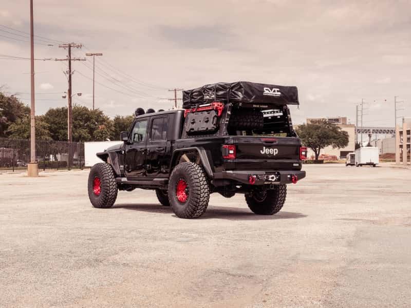Road Armor — Road Armor Universal 5ft Bed TRECK Adj Bed Rack - Tex Blk (w/o Brackets) - view 9