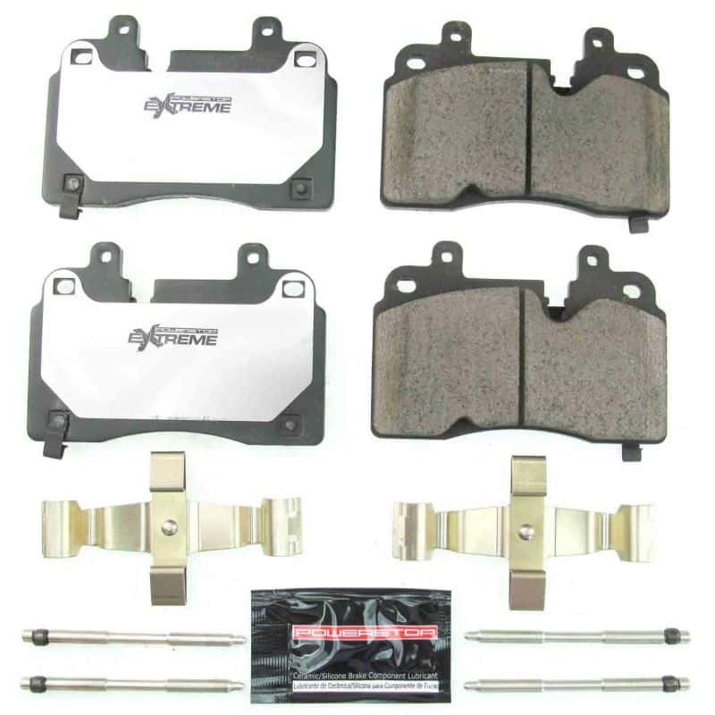 PowerStop — Power Stop 2020 Chevrolet Corvette Front Z26 Extreme Street Brake Pads w/Hardware
Z26 Brake Pads - view 1