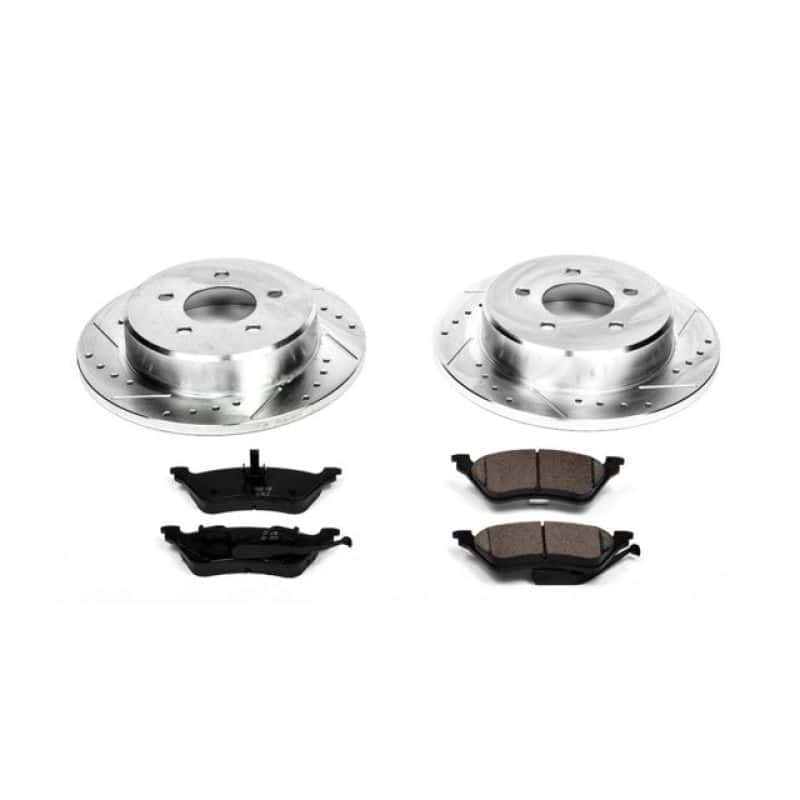PowerStop — Power Stop 01-07 Chrysler Town & Country Rear Z23 Evolution Sport Brake Kit - view 1