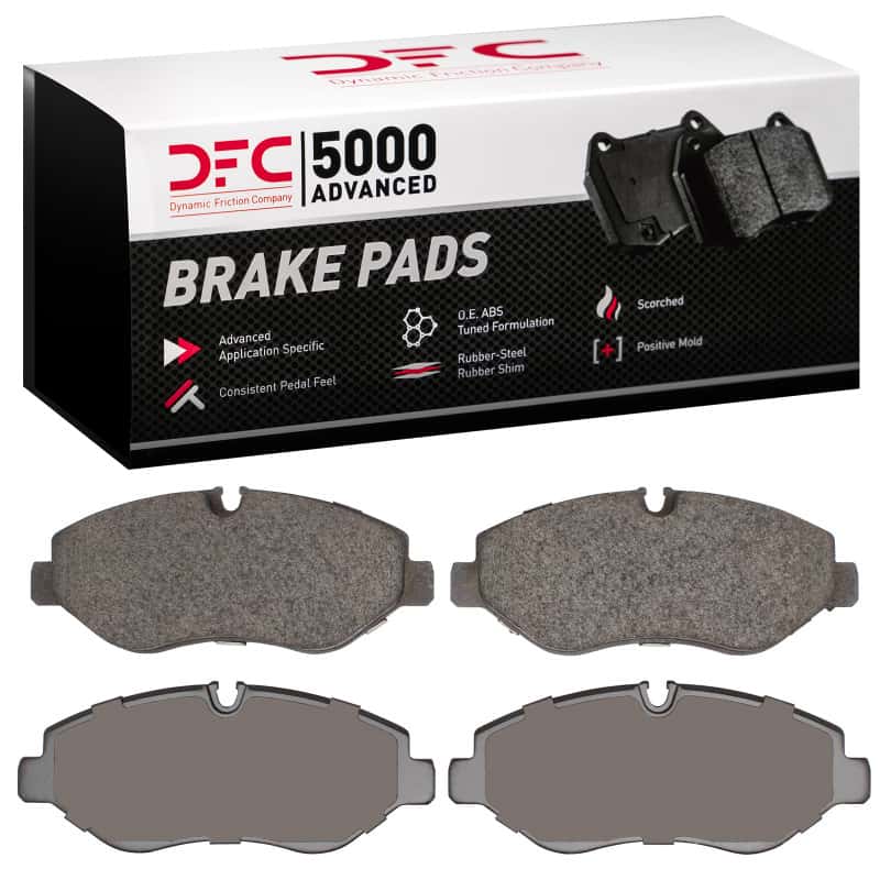 DFC — DFC 07-18 Dodge Sprinter 2500 Front 5000 Advanced Semi Metallic Brake Pads
DFC Brake Pad Set - view 1