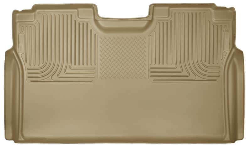 Husky Liners — Husky Liners 15 Ford F-150 SuperCrew Cab WeatherBeater Tan 2nd Seat Floor Liner
FLOOR COVERINGS - view 2