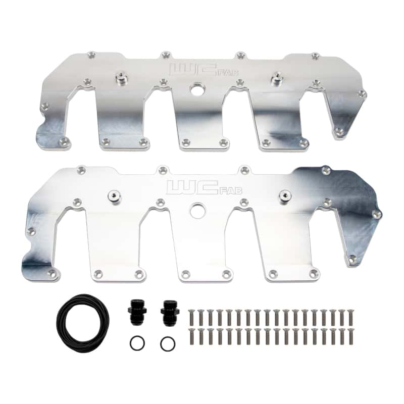 Wehrli — Wehrli 11-16 Chevrolet 6.6L Duramax LML Billet Upper Valve Cover Set - Raw Aluminum
Vlv Cvrs 11-16 Raw - view 2