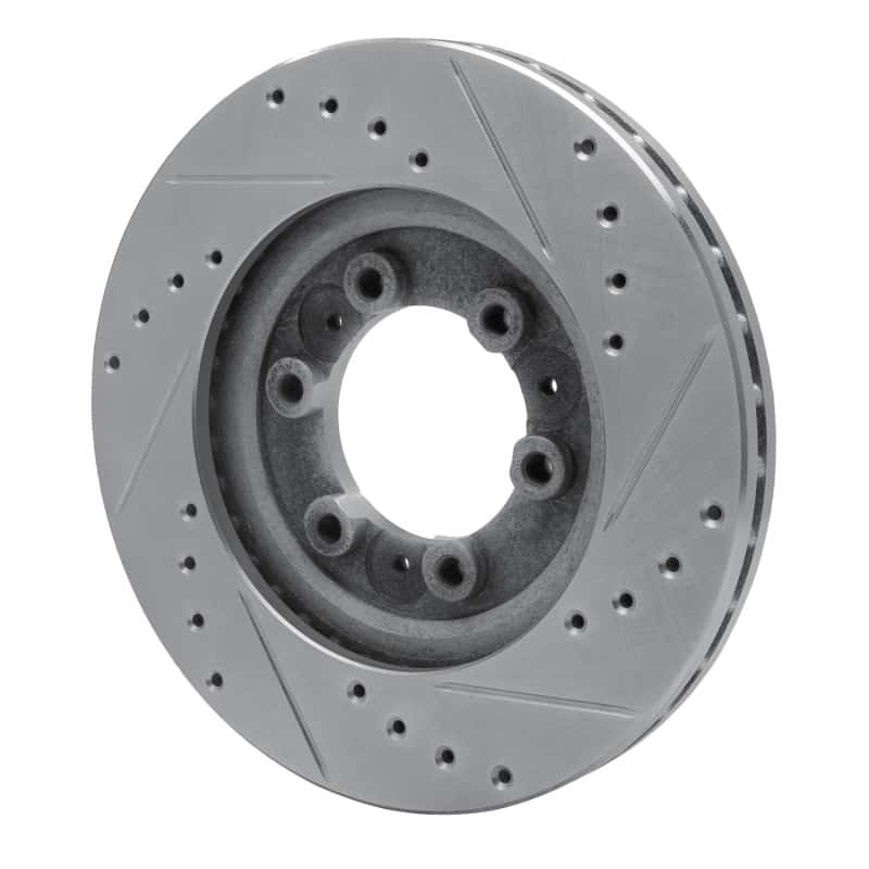 R1 Concepts — R1 92-02 Acura SLX Front Left Drilled & Slotted Silver Brake Rotor
R1 Brake Rotor Drill - view 4