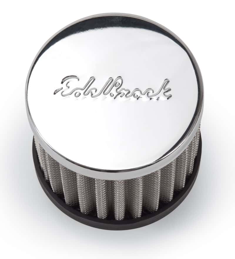 Edelbrock — Edelbrock Push-On Race Breather
CHROME/PRO-FLO - view 2