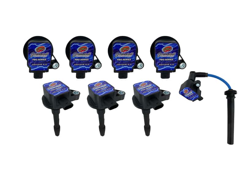 Granatelli Motor Sports — Granatelli 18-23 Ford 5.0L 4V Pro Series Coil-On-Plug Wire Conn Kit w/Coil Packs (60K Volts)
Ignition Coil - view 1