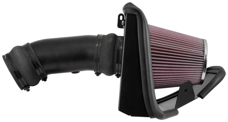 K&N Engineering — K&N 2017 Dodge Challenger Hellcat SC V8-6.2L F/l Typhoon Air Intake
Performance Air Inta
Air Intake System - view 4
