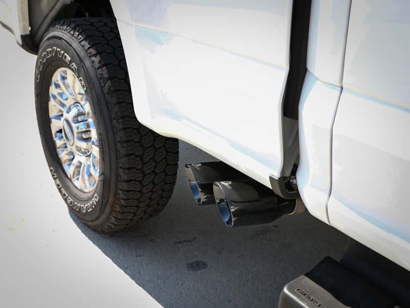 aFe — aFe Rebel Series 3in 409 SS Cat-Back Exhaust w/ Black Tips 17-20 Ford F-250/F350 V8 6.2L/7.3L
Cat-Back Exhaust - view 3