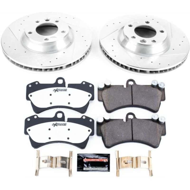 PowerStop — Power Stop 07-15 Audi Q7 Front Z26 Street Warrior Brake Kit - view 1