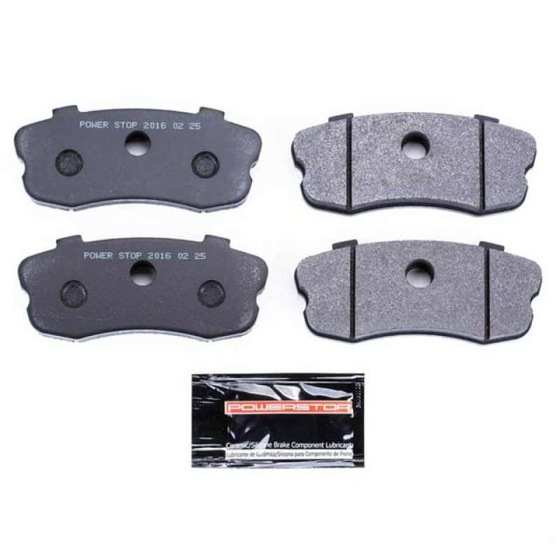 PowerStop — Power Stop 06-13 Chevrolet Corvette Rear Track Day Brake Pads
Track Day Pads - view 1