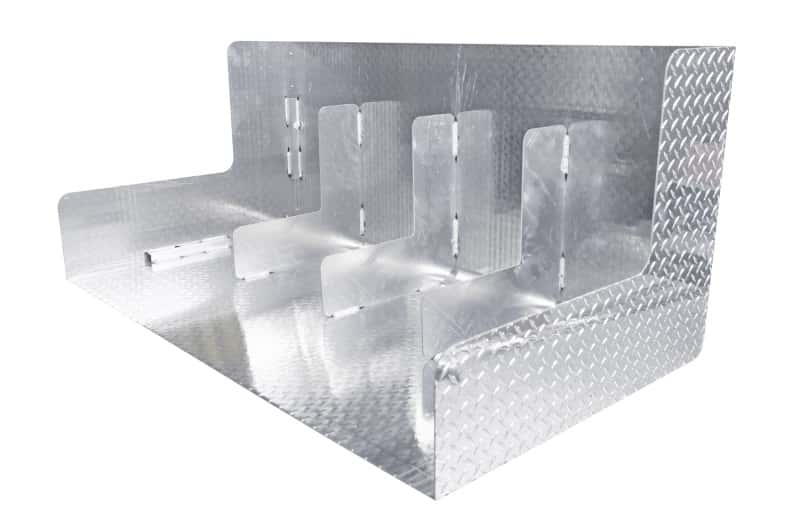 Dee Zee — Dee Zee Universal Tanks - Short Rectangle Brite-Tread Aluminum - view 3