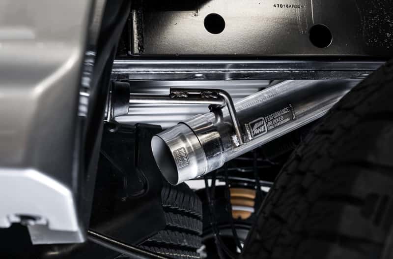 AWE Tuning — AWE Tuning 2019+ Ford Ranger 0FG Performance Exhaust System w/Diamond Black Tips & Rock Guard
0FG Catback - view 2