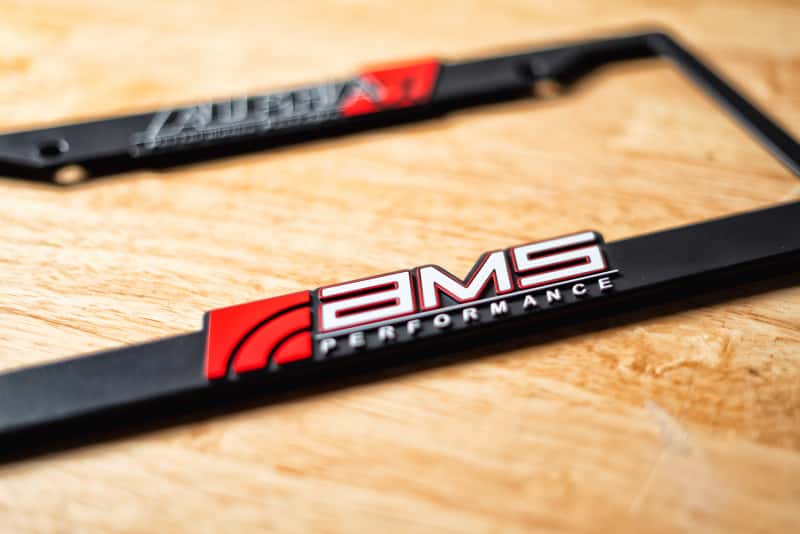 AMS — AMS Performance AMS / Alpha License Plate Frame
License Plate Frame - view 2