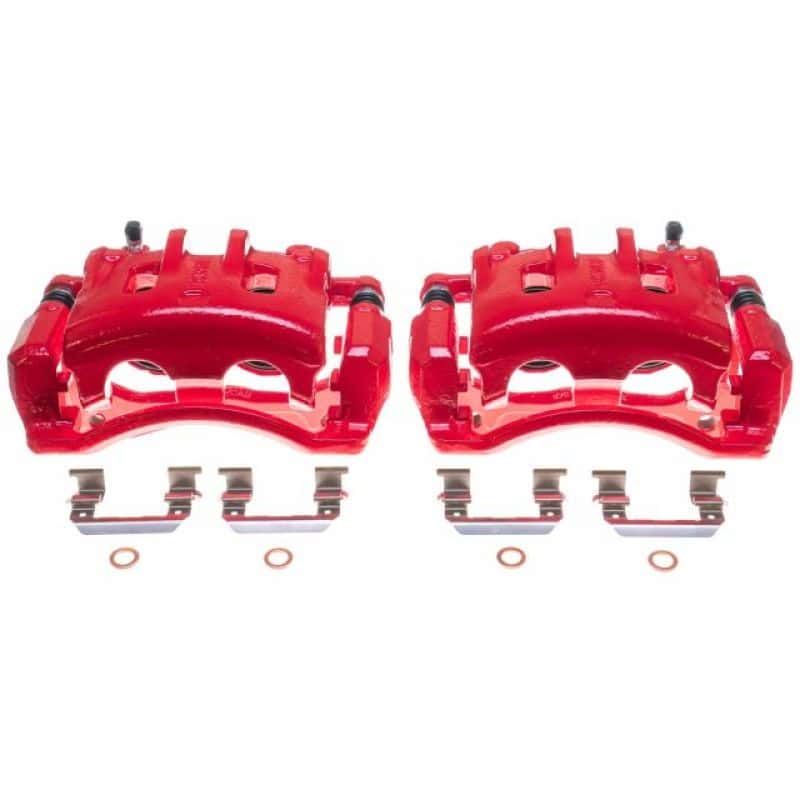 PowerStop — Power Stop 07-09 Hyundai Santa Fe Front Red Calipers - Pair
Caliper Set - view 1
