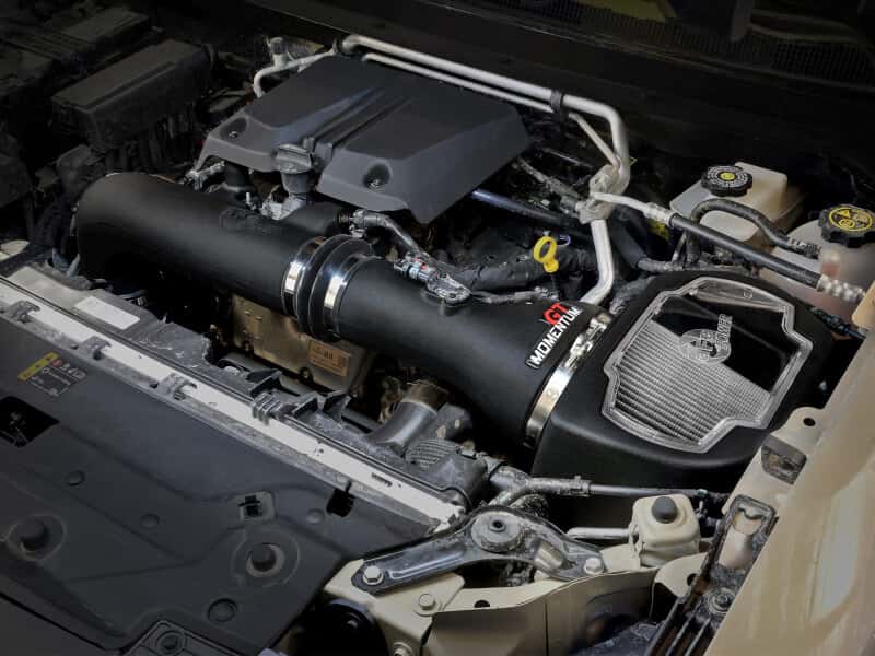 aFe — aFe 23-24 GMC Canyon L4 2.7L (t) Momentum GT Cold Air Intake System w/ Pro DRY S Filter
Momentum GT Intake - view 9