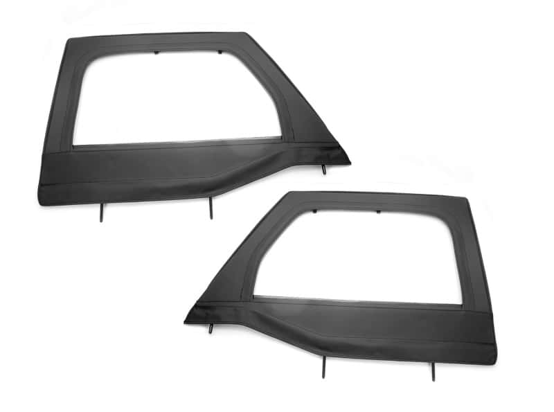 Rugged Ridge — Rugged Ridge Upper Soft Door Kit Front Black Diamond 07-18 Jeep Wrangler JK
Door Window Frame
OFFROAD_DOORS - view 1