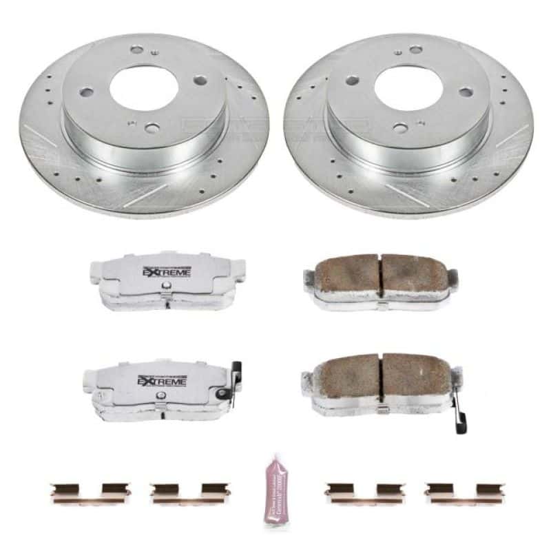 PowerStop — Power Stop 91-96 Infiniti G20 Rear Z26 Street Warrior Brake Kit - view 1