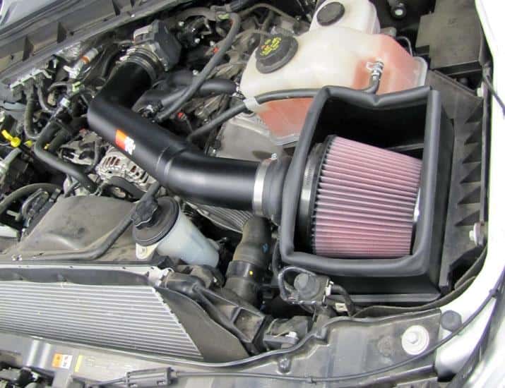 K&N Engineering — K&N 11-12 Ford F250/F350 SD 6.2L V8 High Flow Performance Intake
Performance Air Inta
Air Intake System - view 3