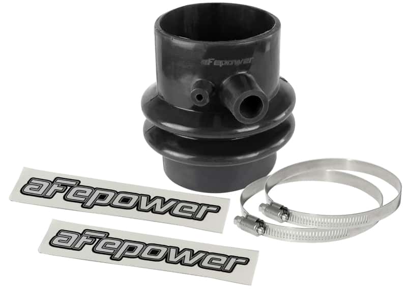 aFe — aFe Magnum FORCE Intake Coupling Kit (3-1/4 IN ID x 4-1/2 IN L) Straight Bellow-Coupler - Black
Intake Coupling Kit - view 1