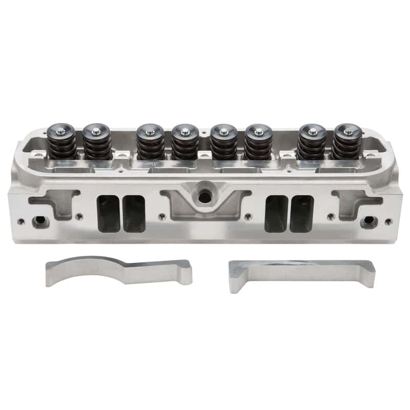Edelbrock — Edelbrock Cylinder Head SB Chrysler Victor In-Line 16 Complete w/ Solid Roller Springs
CYL HEADS-RACE - view 2