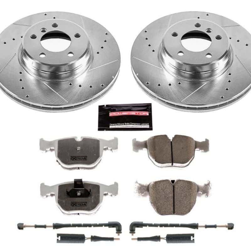 PowerStop — Power Stop 03-05 Land Rover Range Rover Front Z26 Street Warrior Brake Kit - view 1