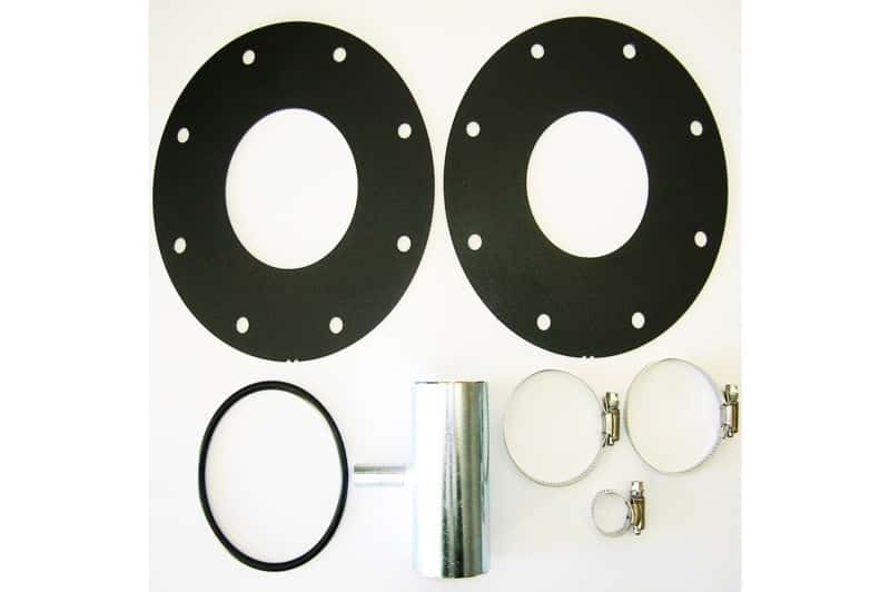 Titan Fuel Tanks — Titan Fuel Tanks 01-04 GM 2500/3500 LB7 Auxiliary Tank Breather Kit
FuelTankAttachingHrd - view 2