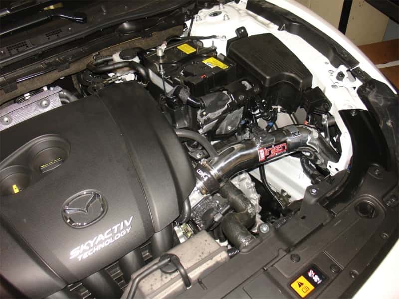 Injen — Injen 14-15 Mazda 6 2.5L 4cyl Polished Cold Air Intake w/ MR Tech & Air Fusion
Cold Air Intake
Air Intake Kit - view 5