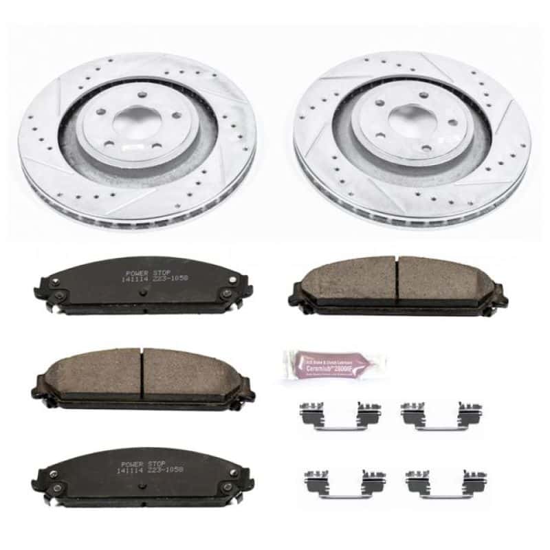 PowerStop — Power Stop 13-14 Chrysler 200 Front Z23 Evolution Sport Brake Kit - view 1