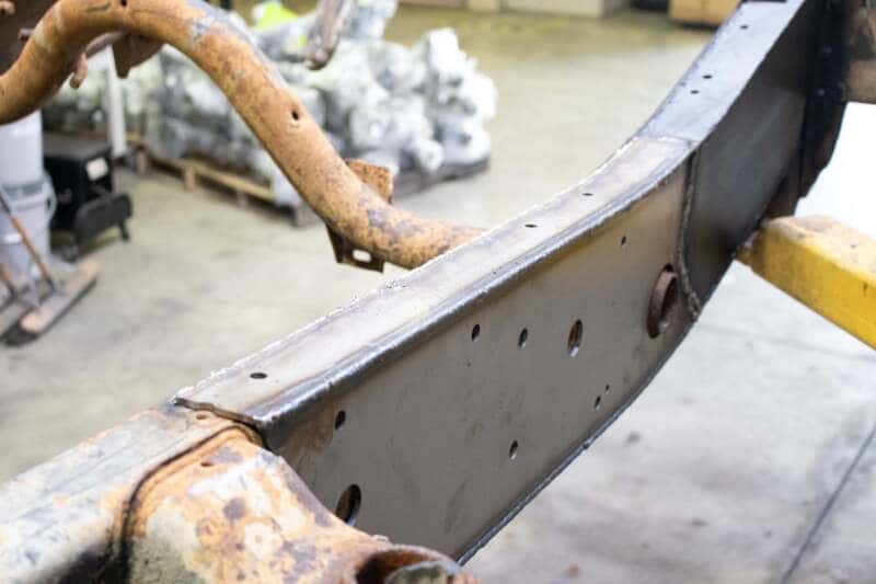 RustBuster — Rust Buster 2001-2010 Chevy Silverado Short Bed / GMC Sierra Mid Frame Section Left Side - view 6