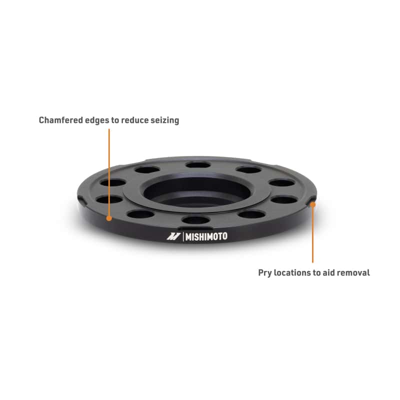 Mishimoto — Mishimoto Wheel Spacers - 5x120 - 72.6 - 10 - M14 - Black
Wheel Spacers - view 1