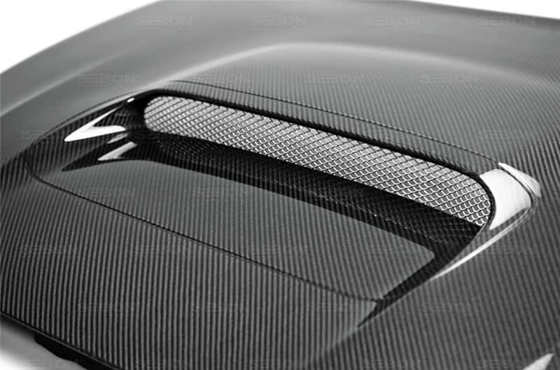 Seibon — Seibon 2015 Subaru WRX/STI OEM Style Carbon Fiber Hood - view 8