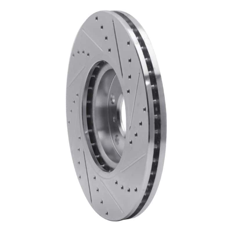 R1 Concepts — R1 09-23 Nissan 370Z Front Left Drilled & Slotted Silver Brake Rotor
R1 Brake Rotor Drill - view 4