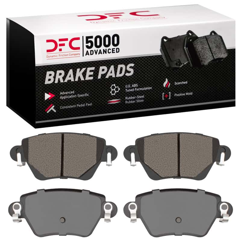 DFC — DFC 01-04 Ford Mondeo (Mexico) Rear 5000 Advanced Low Metallic Brake Pads
DFC Brake Pad Set - view 4