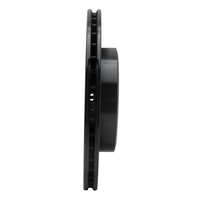 R1 Concepts — R1 99-08 BMW 325CI (USA/Canada) Front Right Drilled & Slotted Black Brake Rotor
R1 Brake Rotor Drill - view 3