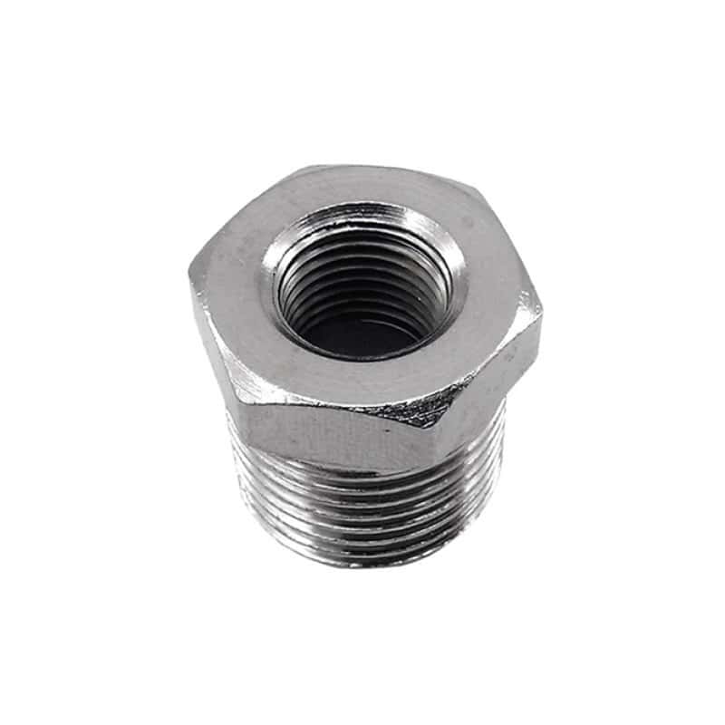Nitrous Express — Nitrous Express 3/8 Male NPT x 1/4 Female NPT Reducer
AdptFitting - view 2