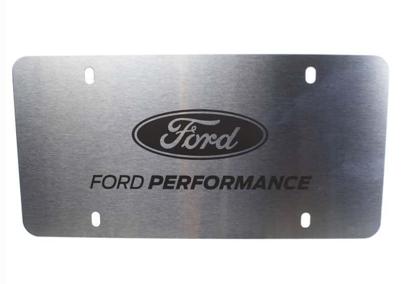 Ford Racing — Ford Racing Stainless Steel Marque Plate
License Plate - view 10
