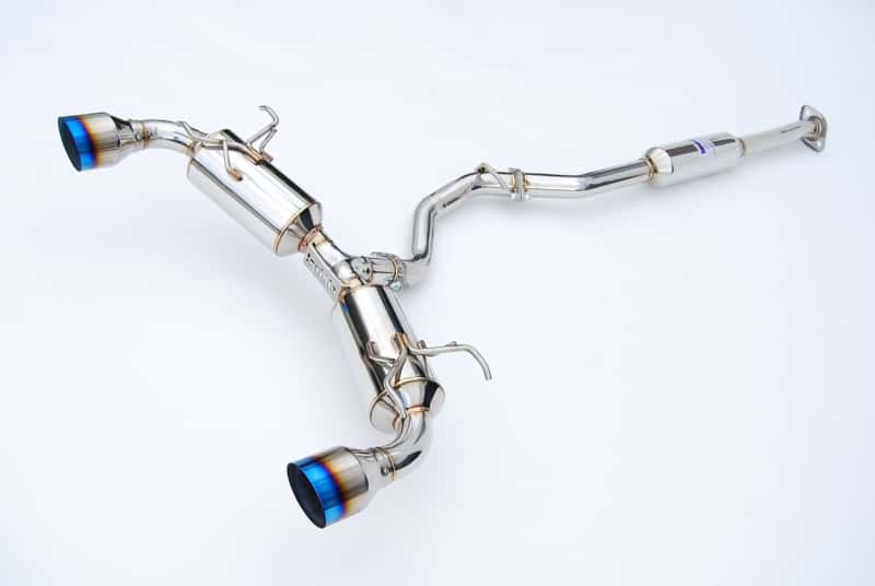 Invidia — Invidia 12+ Subaru BRZ / Toyota 86 N2 60mm Single Layer Titanium Burnt Tips Cat-Back Exhaust - view 2