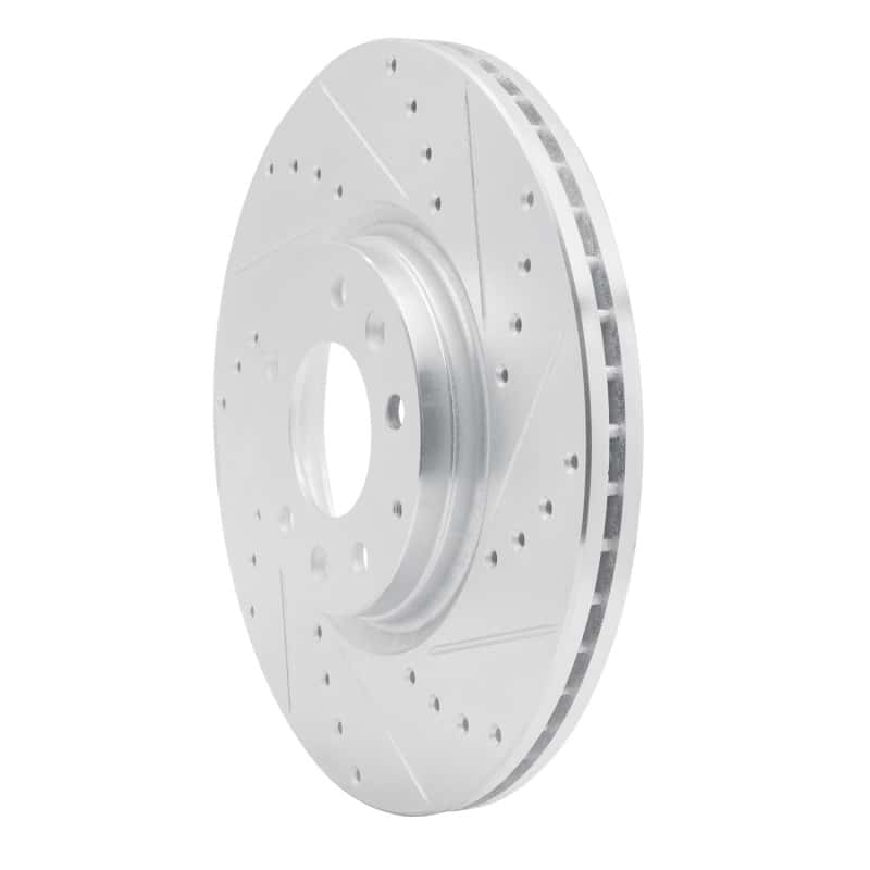 R1 Concepts — R1 06-07 Mazda 6 Front Right Drilled & Slotted Silver Brake Rotor
R1 Brake Rotor Drill - view 2