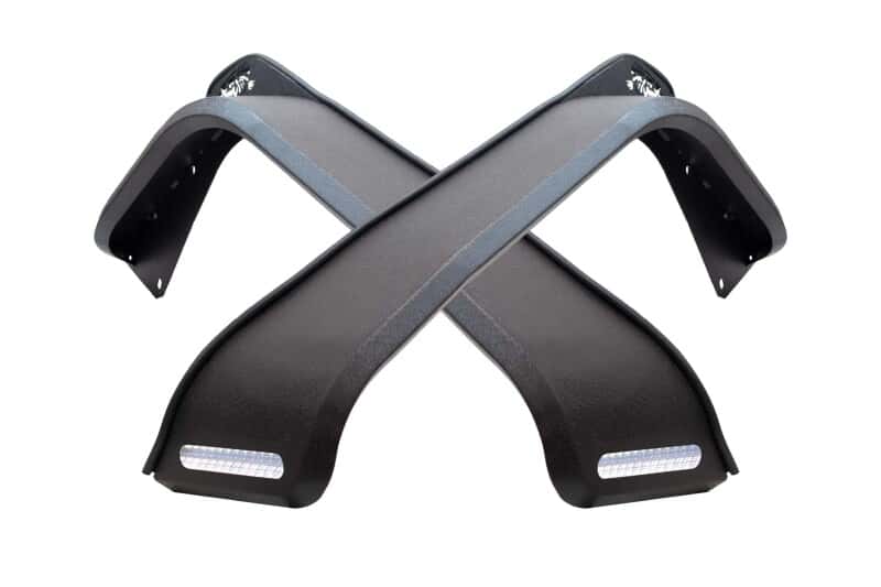 Fishbone Offroad — Fishbone Offroad 2018+ Jeep Wrangler JL/JLU/2020+ Gladiator JT Steel Front Fender Flares - Black - view 1