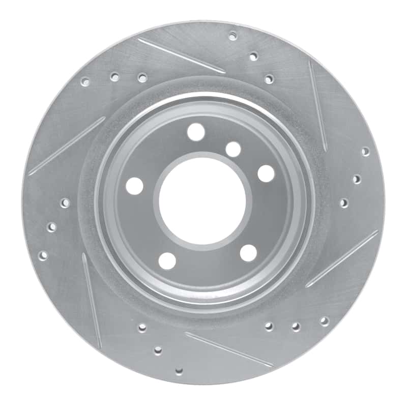 R1 Concepts — R1 2003-2008 BMW Z4 Rear Left Drilled & Slotted Silver Brake Rotor
R1 Brake Rotor Drill - view 5